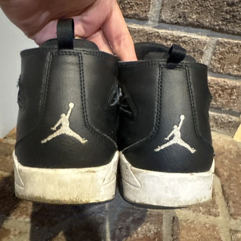 Nike Air Jordan Flight Club 91 GS Size 5.5Y‎ Black White DM1685 001 Shoes #0062